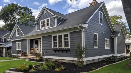 Siding installation project by BT Construction